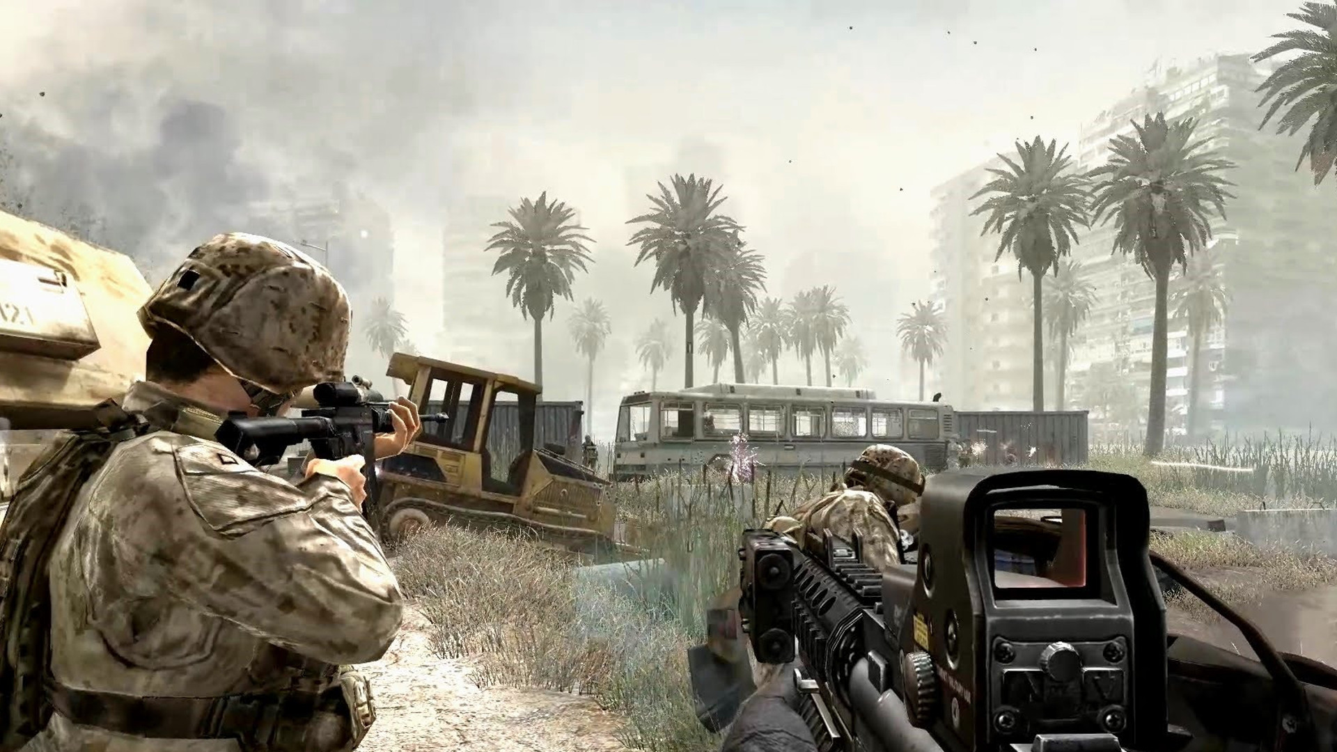 محیط بازی Call of Duty 4: Modern Warfare