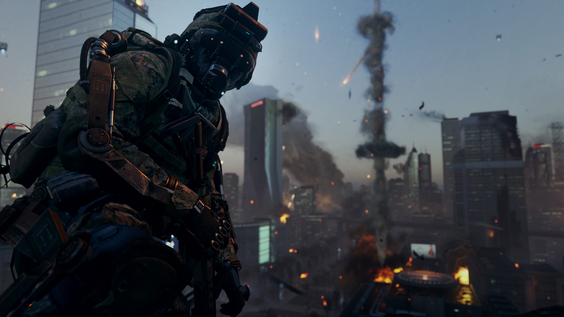 محیط بازی کالاف دیوتی Advanced Warfare