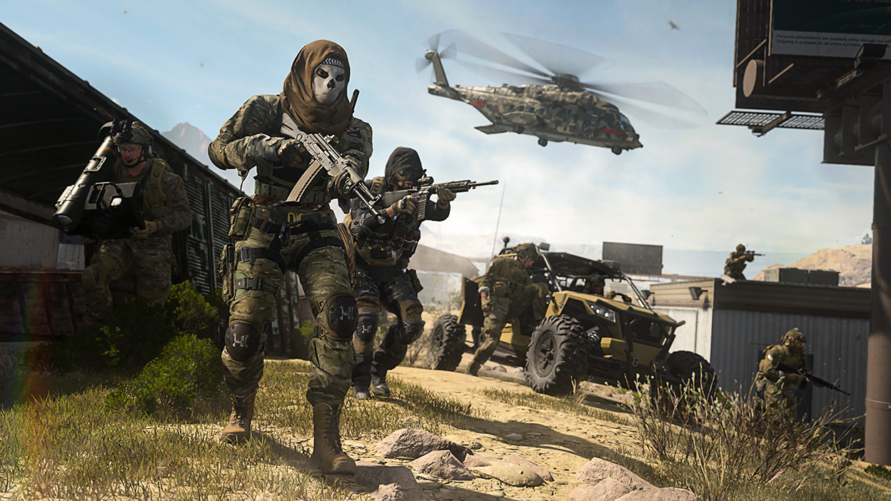محیط بازی Call of Duty Modern Warfare II