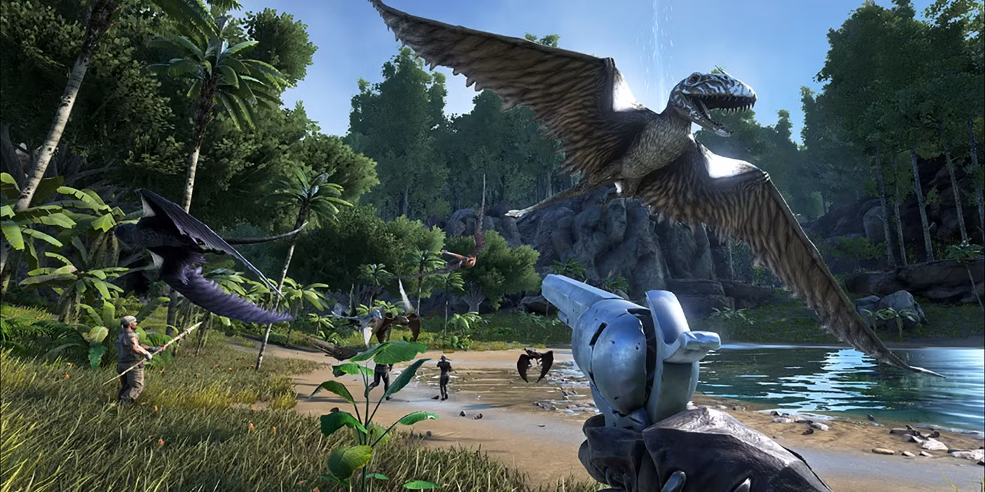 گیم پلی بازی Ark: Survival Evolved