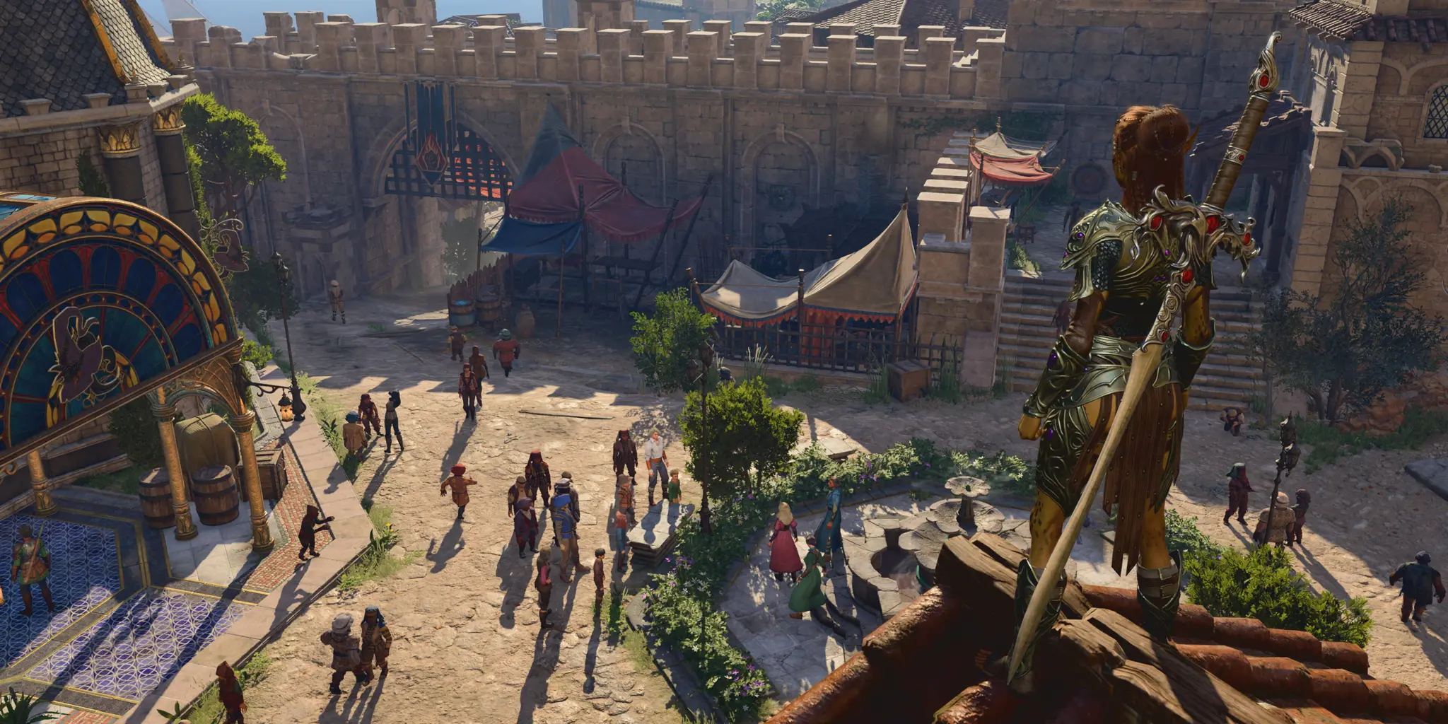 محیط بازی baldur’s gate 3