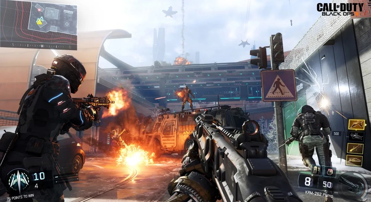 گیم پلی بازی Call of Duty Black Ops III