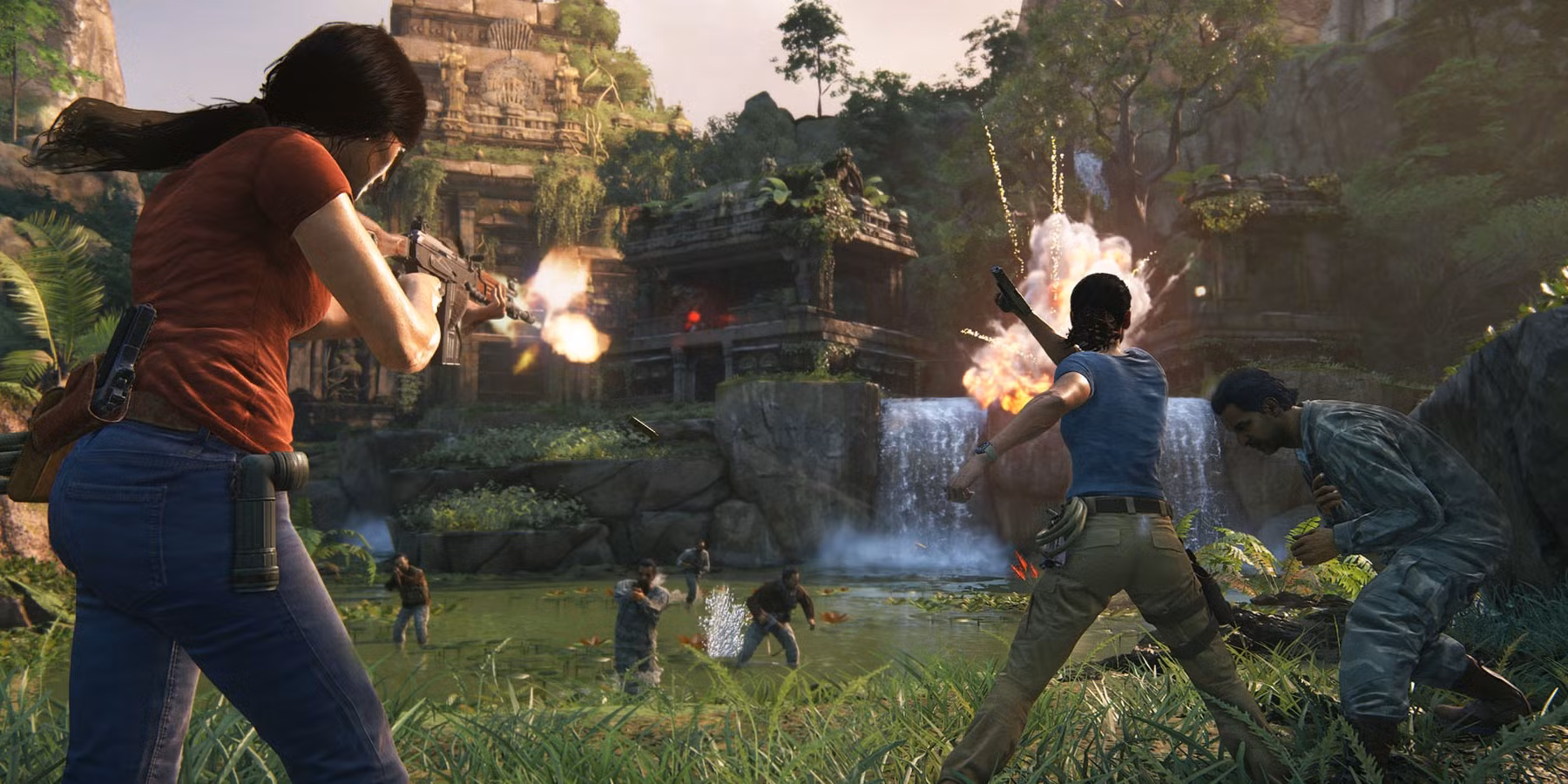 گیم پلی بازی Uncharted: Legacy of Thieves Collection