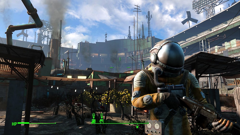 محیط بازی Fallout 4 