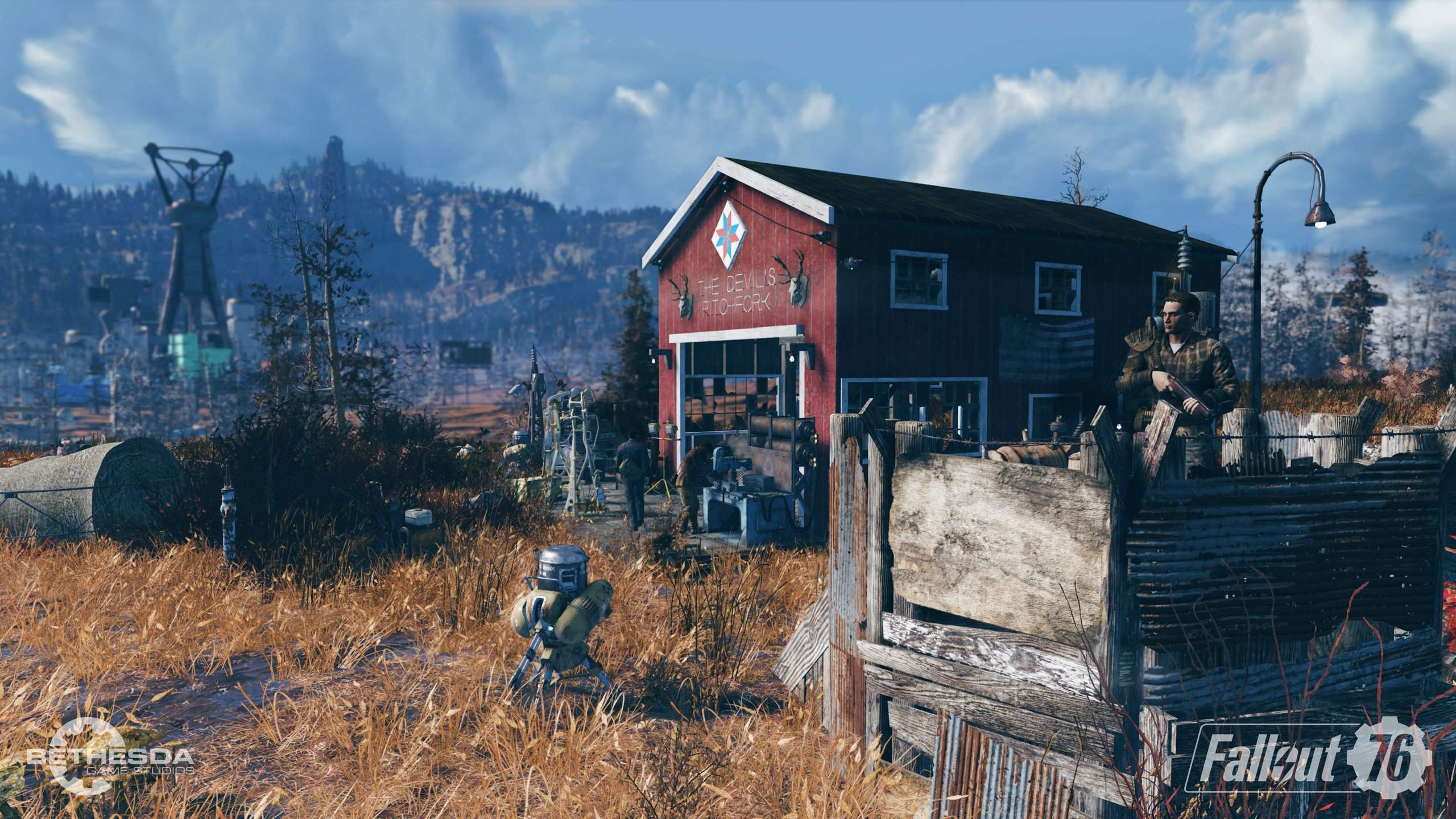 محیط بازی Fallout 76 