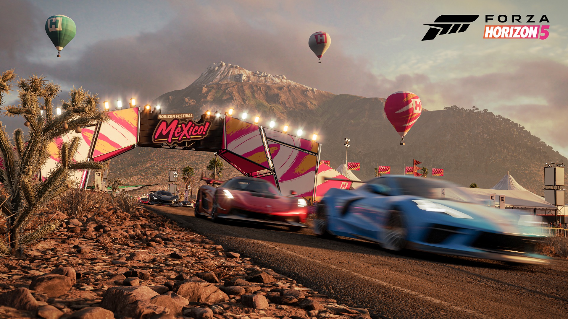 محیط بازی Forza Horizon 5