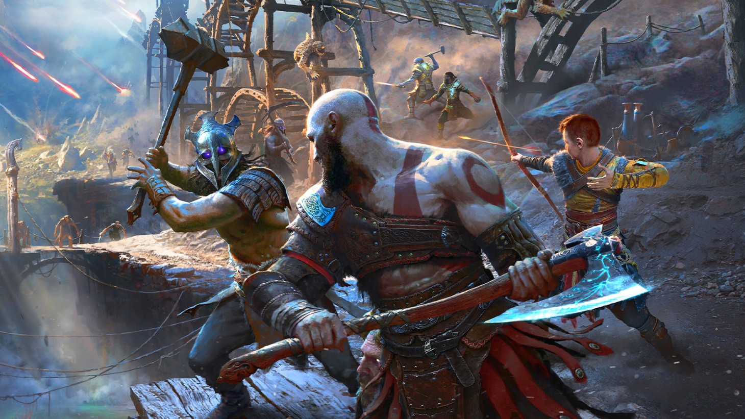 فضای بازی God of War Ragnarök
