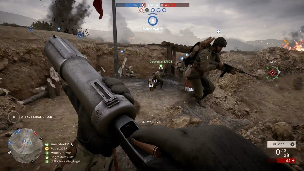 گیم پلی بازی Battlefield 1 