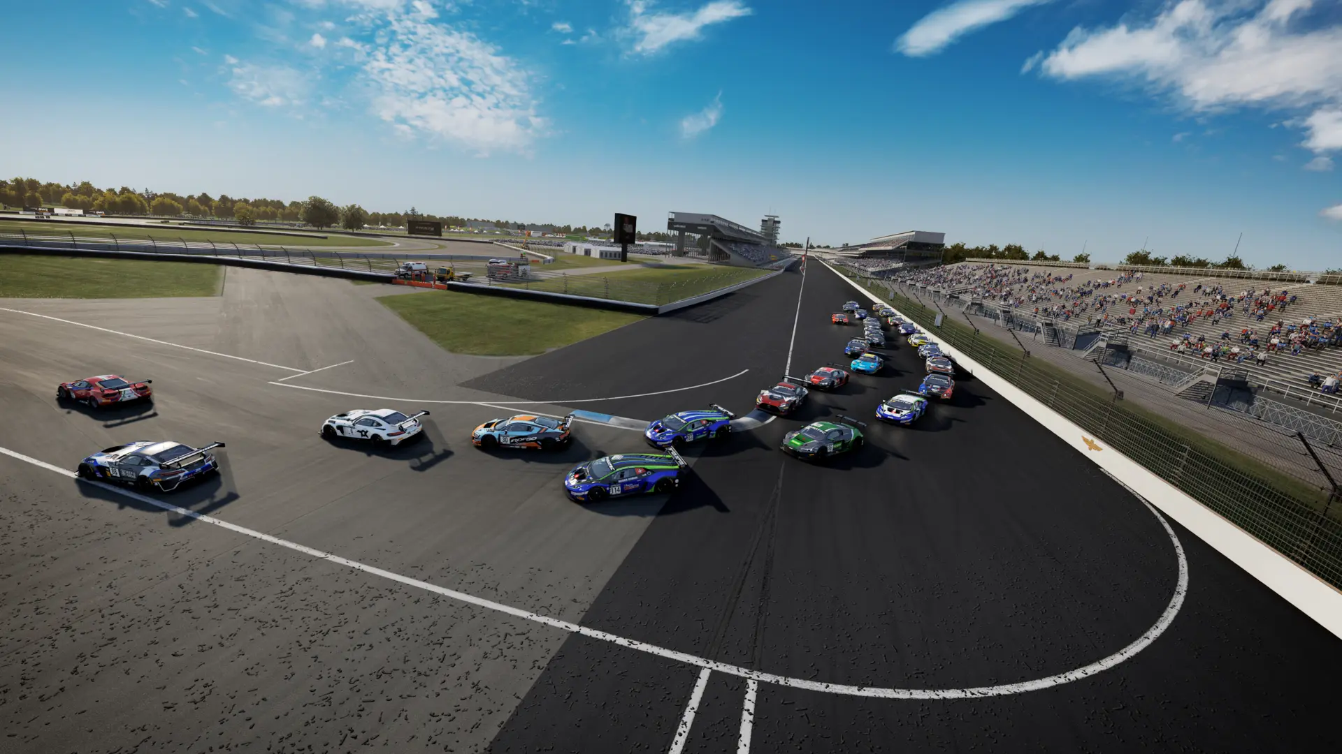 محیط بازی Assetto Corsa