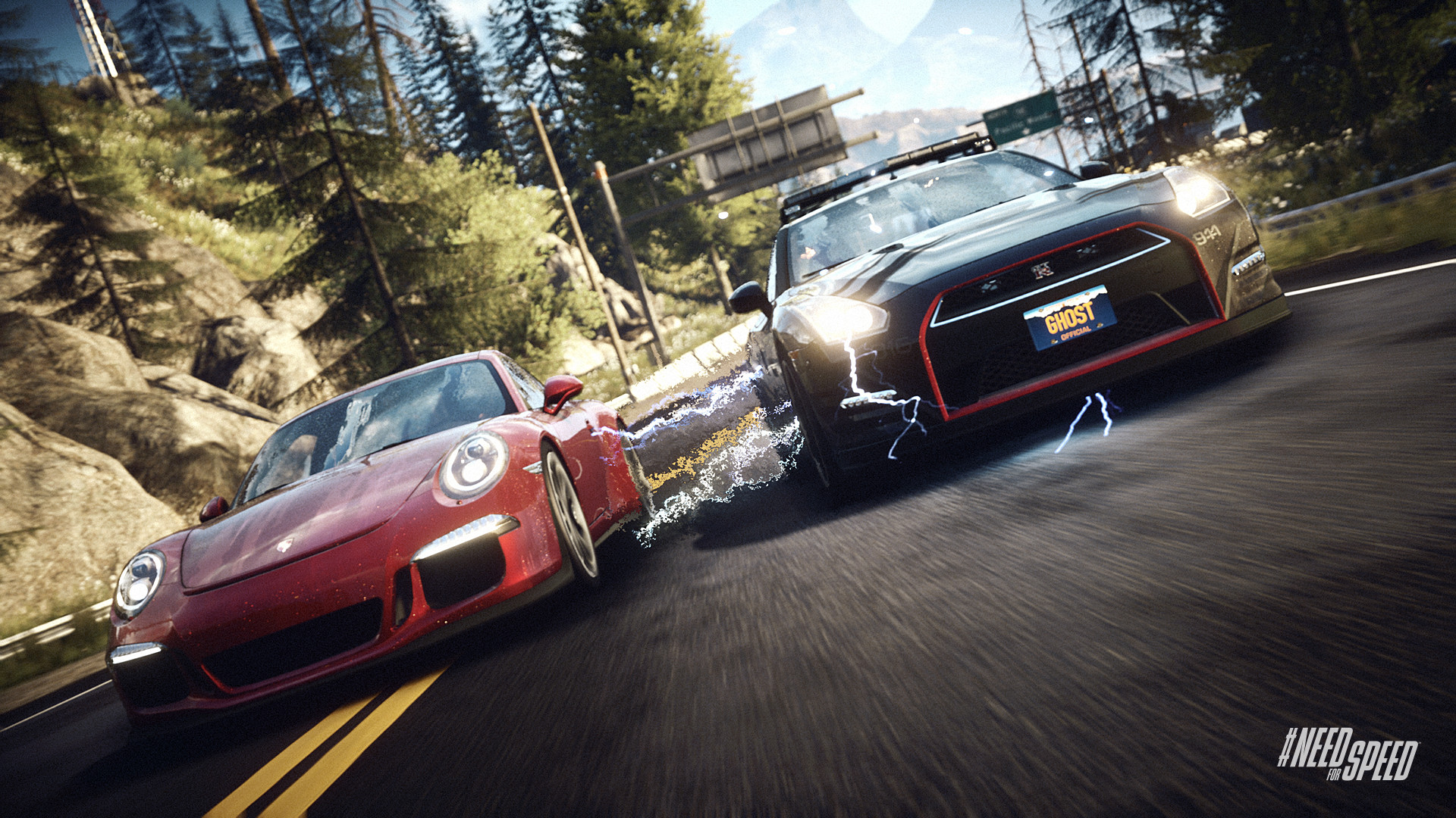 محیط بازی need for speed rivals