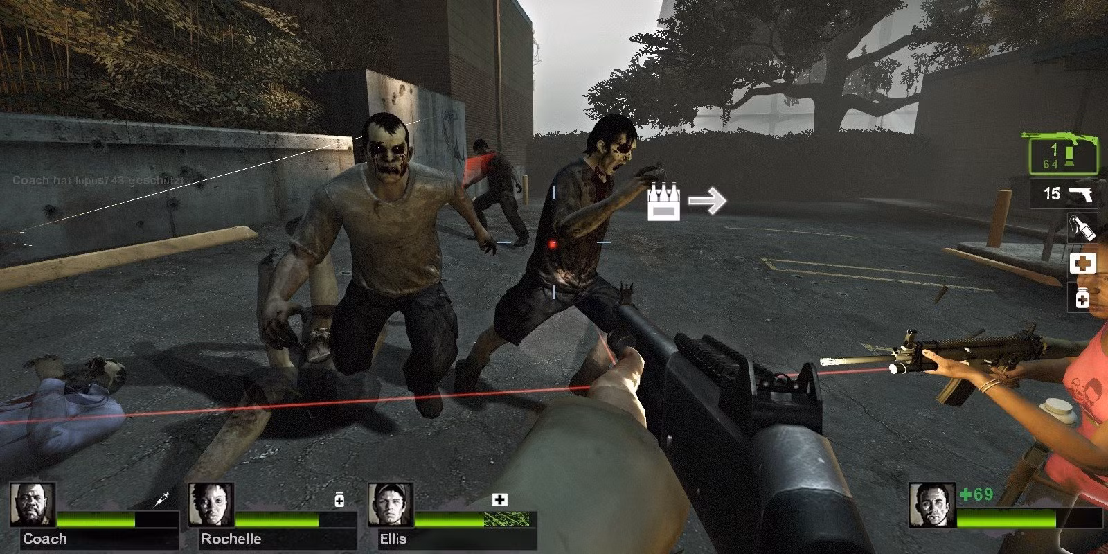 گیم پلی بازی Left 4 Dead 2