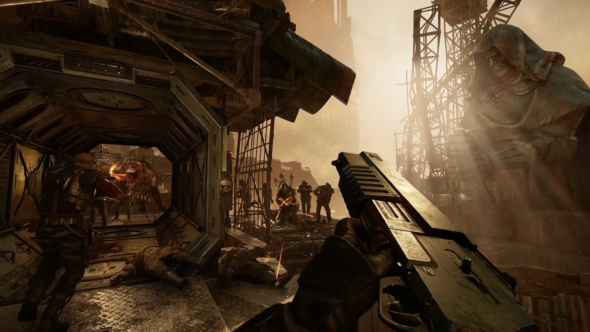 محیط بازی Warhammer 40,000: Darktide