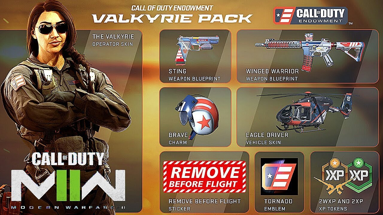 پک Endowment (C.O.D.E.) - Valkyrie Pack